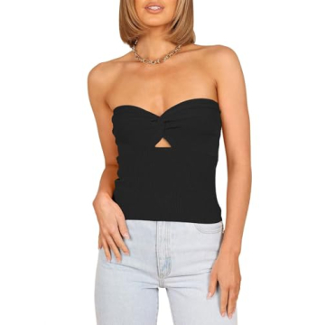 ANRABESS Womens Crop Tops 2023 Summer Fashion Styles