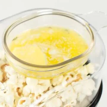 Nostalgia Hot-Air Electric Popcorn Maker, 12 Cups, Healthy Oil Free Popcorn with Measuring Scoop, Aqua