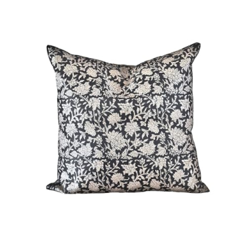 Vintage Floral Throw Pillow Cover - Modern Aesthetic & Durable