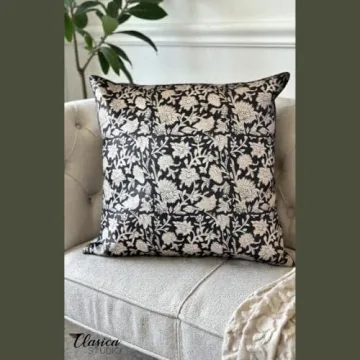 Vintage Floral Throw Pillow Cover - Modern Aesthetic & Durable