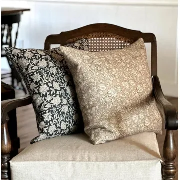 Vintage Floral Throw Pillow Cover - Modern Aesthetic & Durable