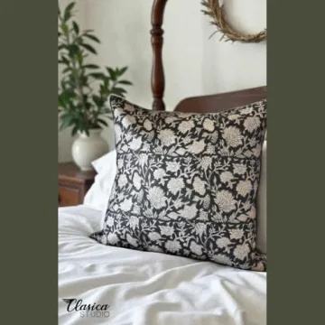 Vintage Floral Throw Pillow Cover - Modern Aesthetic & Durable
