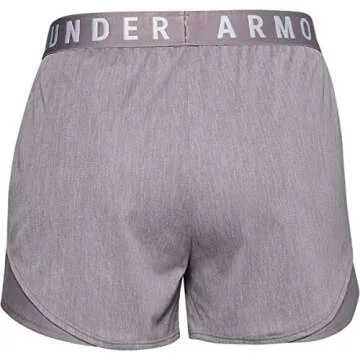 Under Armour Women's Play Up Twist Shorts 3.0 , Slate Purple (585)/Halo Gray , X-Small