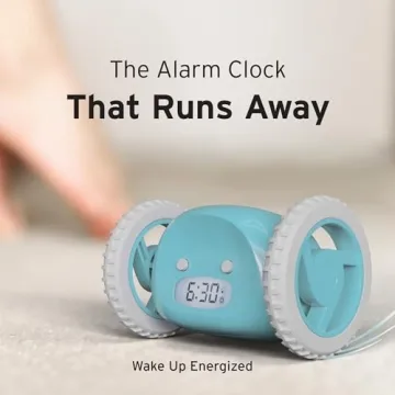 Clocky Loud Alarm Clock for Heavy Sleepers - Chase It!