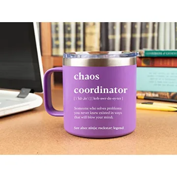 KLUBI Chaos Coordinator 14oz Tumbler Mug for Women