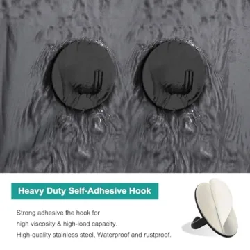 BARONAGE Heavy-Duty Waterproof Adhesive Hooks for Home
