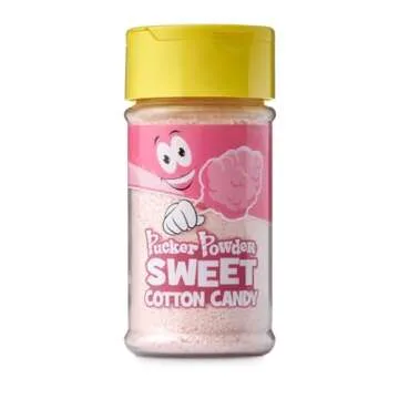 Pucker Powder Dessert Topping Assortment Pack - Candy, Ice Cream Topper, Cupcake and Cake Topper, Gift Pack, Kids Parties, Cocktail Rimmer - 4 Pack