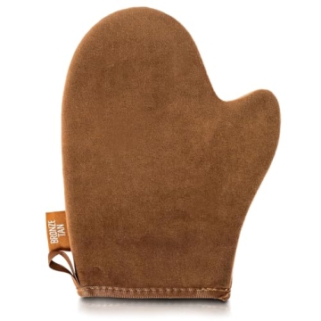 Bronze Tan Self Tanning Mitt Applicator - Streak-Free, Machine Washable Glove
