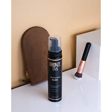 Bronze Tan Self-Tanning Mitt for Easy Application