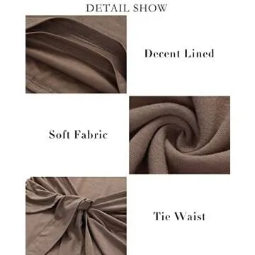 BTFBM Women 2025 Spring Casual Short Sleeve Ruched Bodycon Tank T Shirt Dress Tie Waist Sun Beach Summer Mini Dresses(Short Sleeve Coffee, Medium)