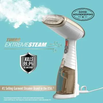 Conair Handheld Garment Steamer Turbo ExtremeSteam 1875W