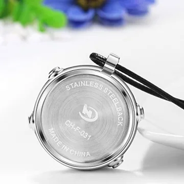 Stylish JewelryWe Digital Pocket Watch for Men and Women