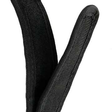 KCTIN Heavy Duty Tactical Belt for Police with 1.5inch Fit 24-40inch Waist Load Bearing and Quick Release Buckle