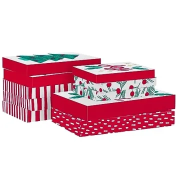 Hallmark Christmas Shirt Boxes - 10 Festive Gift Boxes
