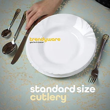 Elegant Silverware Set for 6 - Limited Edition - Dishwasher Safe