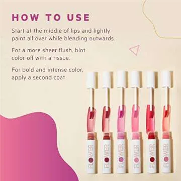 FLOWER BEAUTY Bitten Lip Stain - Hydrating & Long-Lasting