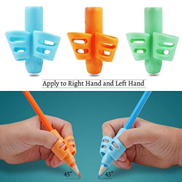 DMFLY Pencil Grips Enhance Kids Writing Skills
