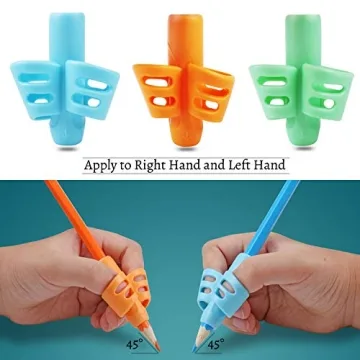 DMFLY Pencil Grips Enhance Kids Writing Skills
