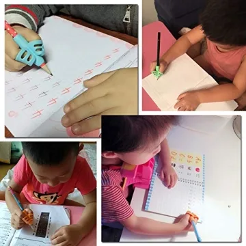 DMFLY Pencil Grips Enhance Kids Writing Skills