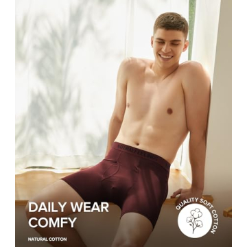 Natural Feelings Boxer Briefs Comfortable Cotton Underwear