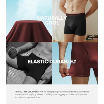 Natural Feelings Boxer Briefs Comfortable Cotton Underwear