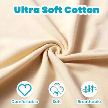 Newborn Baby Knotted Gown, Super Soft Silky Infant Sleeper, Baby Girl Sleep Gown with Mittens, Bow, Clip and Hat Set