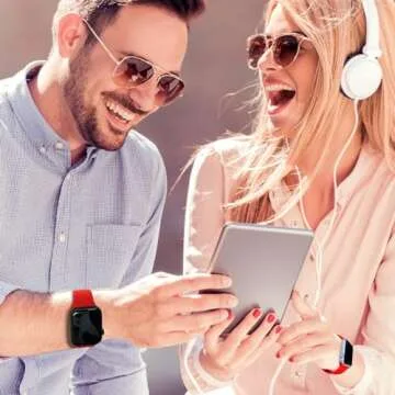 CREFORT Sport Bands Compatible with Apple Watch 38mm 40mm 41mm 42mm 44mm 45mm 46mm 49mm for Women Men, Soft Silicone Accessory Strap Wristband for iWatch Series 10 9 8 7 6 5 4 3 2 1 SE Ultra Red