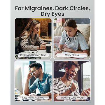 RENPHO Eye Massager Heat Bluetooth Music Relaxation Gift