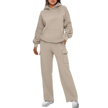 AUTOMET Women's Cozy Winter 2-Piece Sweatsuit - Stylish & Warm Loungewear