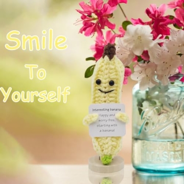Mini Emotional Support Pickle - Cute Crochet Gift