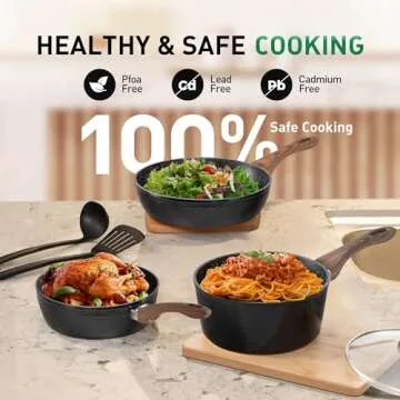 Quality Non Stick Cookware Set 15 Pcs for All Cooks