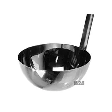 Ladle Stainless Steel Long Handle 10oz Cucharon de Acero Inoxidable Comercial (1unit)