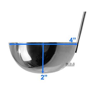 Ladle Stainless Steel Long Handle 10oz Cucharon de Acero Inoxidable Comercial (1unit)