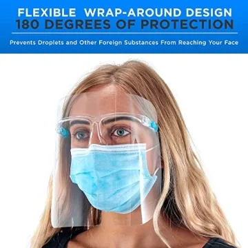 Salon Safety Face Shields with Glasses – TCP Global