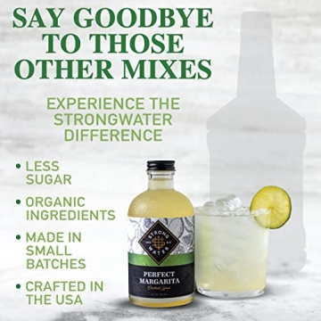 Premium Strongwater Margarita Mixer - Make 8 Cocktails