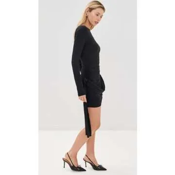 Lioness Women's Glory Mini Dress, Onyx, Black, L