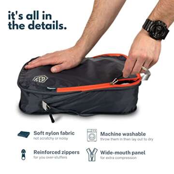 TRIPPED Compression Packing Cubes for Efficient Travel