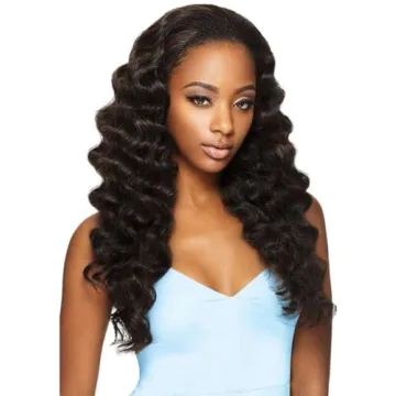 OUTRE Quick Weave Half Wig Ashani - Stunning Synthetic Hair Transformation