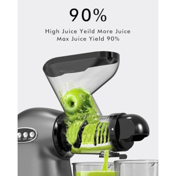 SiFENE Cold Press Juicer - Easy, Efficient, Healthy Juice