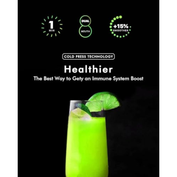 SiFENE Cold Press Juicer - Easy, Efficient, Healthy Juice