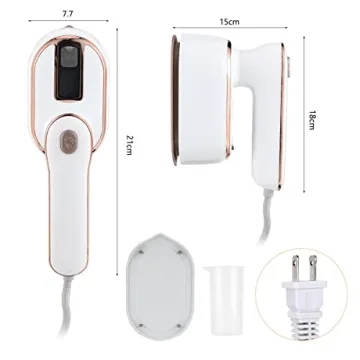 Compact Biupky Mini Steam Iron for Effortless Travel Use