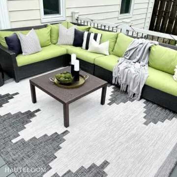 Hauteloom Djugun Outdoor Area Rug for Stylish Porches
