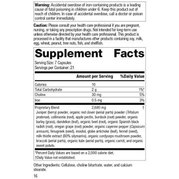 Standard Process SP Cleanse - Whole-Food Based Gallbladder, Kidney & Liver Support - Digestion & Tox...