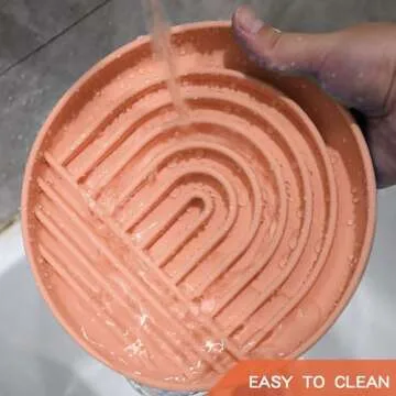 RICHIE Slow Feeder Silicone Dog Bowl - Non-Slip & Safe