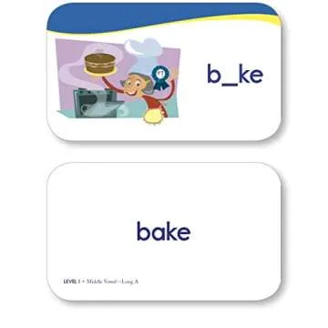 Engaging 1st Grade Spelling Flashcards: 240 Cards for Young Learners' Success