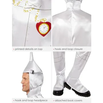 Rubies Wizard of Oz Tin Man Costume for Halloween Fun