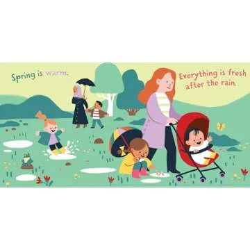 Indestructibles: All Year Round: A Book of Seasons: Chew Proof · Rip Proof · Nontoxic · 100% Washable (Book for Babies, Newborn Books, Safe to Chew)