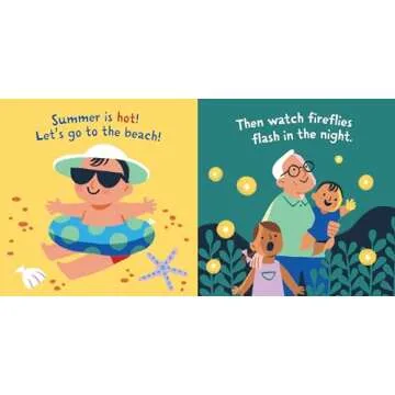 Indestructibles: All Year Round: A Book of Seasons: Chew Proof · Rip Proof · Nontoxic · 100% Washable (Book for Babies, Newborn Books, Safe to Chew)