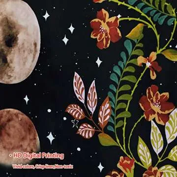 Lifeel Moonlit Garden Tapestry for Vibrant Home Decor