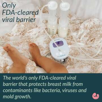 Ameda MYA Joy Plus Electric Breast Pump - Portable & Rechargeable